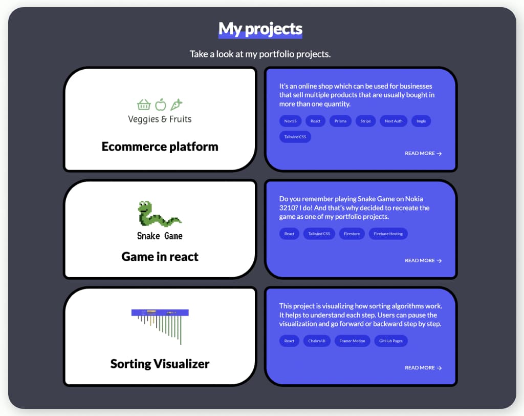 projects
